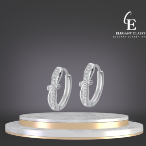 Khuyên Tai Bạc Pha Lê – Silver Crystal Earrings